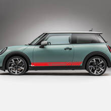 Dispal de gráficos de rayas de carreras laterales para Mini Cooper S
 3