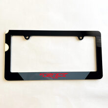 Cubiertas de placas de matrícula para vehículos Marcos Decorativos para vehículos compatibles con Dodge Ram TRX
 3