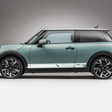 Disparo gráfico de rayas de carreras laterales para Mini Cooper S 3
 2