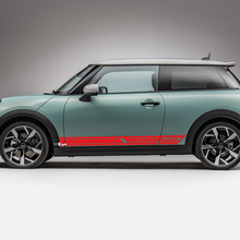 Disparo gráfico de rayas de carreras laterales para Mini Cooper S 3
 3