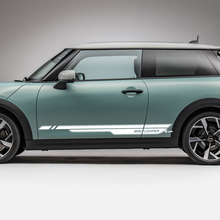 Disparo gráfico de rayas de carreras laterales para mini cooper s 4
 2