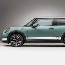 Carreras laterales de 2 colores Decal de gráficos de rayas para Mini Cooper S
 2