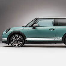 Carreras laterales de 2 colores Decal de gráficos de rayas para Mini Cooper S
 2