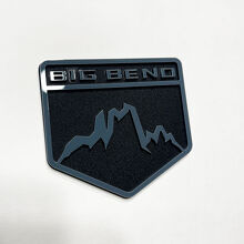 Insignias de guardabarros de Bronco Big Bend Badres Tailgate Emblema 3D Insignia
 2
