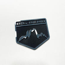 Insignias de guardabarros de Bronco Big Bend Badres Tailgate Emblema 3D Insignia
 4