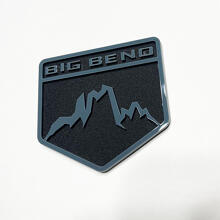 Insignias de guardabarros de Bronco Big Bend Badres Tailgate Emblema 3D Insignia
 6