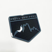 Insignias de guardabarros de Bronco Big Bend Badres Tailgate Emblema 3D Insignia
 7