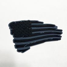 Bandera angustiada US Patriótico Fender Insignias Tailgate Emblem 3d Insignia
 3