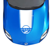 Kit de calcomanía de rayas a cuadros de capucha para Nissan Z Sport
 2