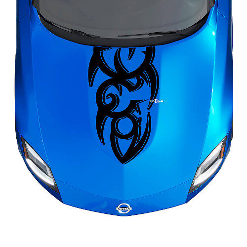 Kit de calcomanía de stripe de capucha para Nissan Z Sport 3
