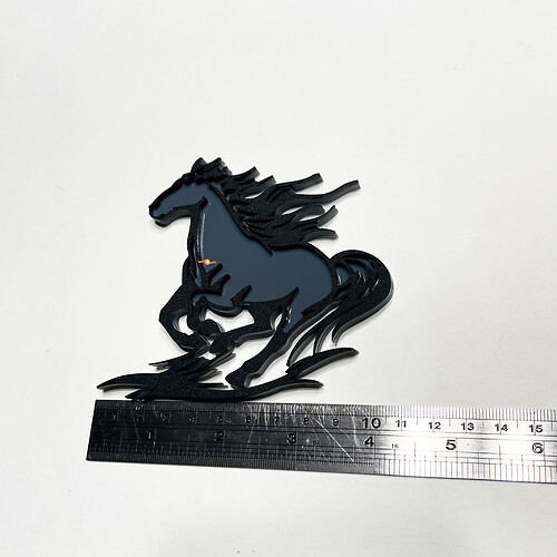 Horse Mustang Fender Insignias Tailgate Emblem 3d Insignia

