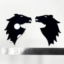 Insignias de guardabarros de Bronco Emblema 3D Insignia
 5