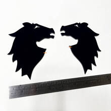 Insignias de guardabarros de Bronco Emblema 3D Insignia
 6