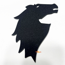 Bronco Head Fender Insignias Tailgate Emblem 3d Insignia negra mate
 2