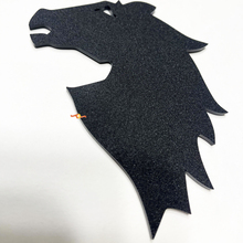Bronco Head Fender Insignias Tailgate Emblem 3d Insignia negra mate
 3