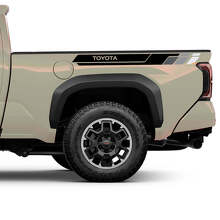 Kit de calcomanías de vinilo en franjas laterales estilo Heritage para Toyota Tacoma_3
