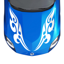 Kit de calcomanía de rayas de llamas tribales de capucha para Nissan Z Sport
 2