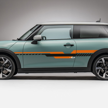 Calcomanía de gráficos de rayas de 2 colores para Mini Cooper S 3
 2