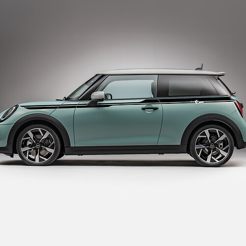 Decal de gráficos de acentos de carreras laterales para Mini Cooper S
