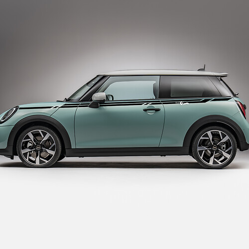 Decal de gráficos de acentos de carreras laterales para Mini Cooper S 2
