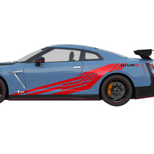 Gráficos laterales Kit de calcomanía de línea de rayas NISMO para Nissan GT-R
 2