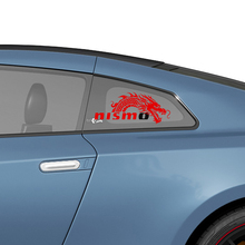 Ventana trasera lateral nismo dragon gráficos calcomanías kit de calcomanías para nissan gt-r
 3
