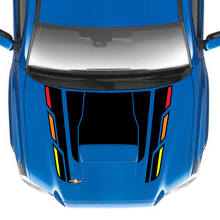 TRD 4x4 Pegatinas de calcomanía de vinilo de capucha fuera de carretera para Toyota Tacoma
 2