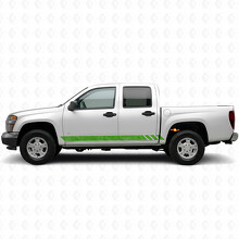 Bandas de vinilo topográficas para puertas y paneles de estribo para Chevrolet Colorado 1ª generación 2004-2012_6