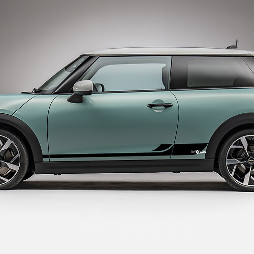 Decal de gráficos de rayas de carreras laterales para Mini Cooper S
