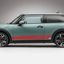 Decal de gráficos de rayas de carreras laterales para Mini Cooper S
 3