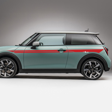 Puertas laterales Decal de gráficos de rayas de acento para Mini Cooper S
 3