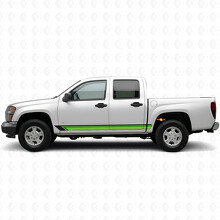 Tiras de Vinilo Vintage para Puertas y Paneles Laterales de Chevrolet Colorado 1ª Gen 2004-2012_3