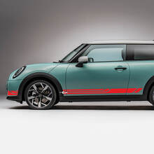 Puertas frontales laterales CALCE DE GRÁFICOS RACKING StriPes para Mini Cooper S
 3