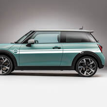Mini puertas laterales Decal de gráficos de rayas de carreras para Mini Cooper S
 2