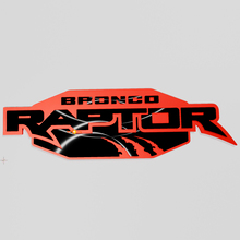 Insignias de guardabarros de Bronco Raptor Edition Emblema 3D Insignia
 2