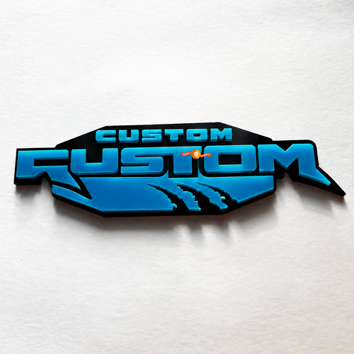 Raptor Edition Custom Claw Marks 3D — Emblema (guardabarros, portón trasero) para Ford Bronco