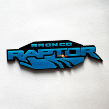 Bronco Raptor Edition Fender Insignias Tailgate Emblem 3d Insignia 3
 2