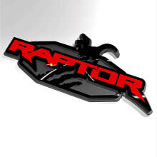 Emblema 3D de Guardabarros Edición Raptor Power para Portón Trasero_2