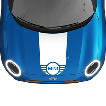 Mini Hood Racing Central Stripe Rally Decal Graphics Sticker para Mini Cooper
 2