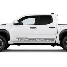 TRD Off Road Mountains Side Rocker Panel Panel Palegas para Toyota Tacoma Cuarta generación
 2