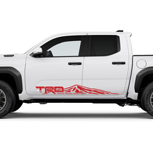 TRD Off Road Mountains Side Rocker Panel Panel Palegas para Toyota Tacoma Cuarta generación
 2