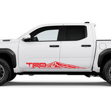 TRD Off Road Mountains Side Rocker Panel Panel Palegas para Toyota Tacoma Cuarta generación
 2