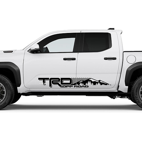 TRD MONTAÑAS DEL ROADA CADA DE PANEL DEL PANEL DEL BOSQUE DEL BOSCO PEQUETES PARA TOYOTA TACOMA 4th Gen
