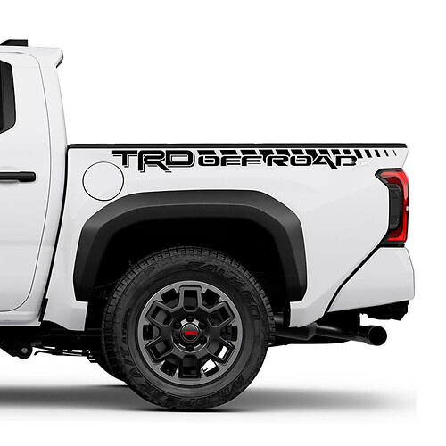Calcomanías de camiones de noche TRD Off Road para Toyota Tacoma 4th Gen 2
