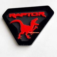 Insignia Emblema 3D de Portón Trasero Dinosaurio para Camión de Potencia_2