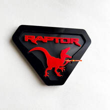 Insignia Emblema 3D de Portón Trasero Dinosaurio para Camión de Potencia_3