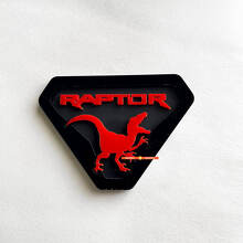 Insignia Emblema 3D de Portón Trasero Dinosaurio para Camión de Potencia_4