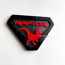 Insignias de Fender Raptor Edition Emblema 3D Insignia
 4