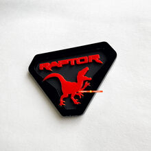 Insignias de Fender Raptor Edition Emblema 3D Insignia
 6