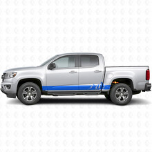 Tiras Vinílicas para Puerta y Panel de Estribo Alpine Ridge para Chevrolet Colorado 2ª Gen 2015-2022_5